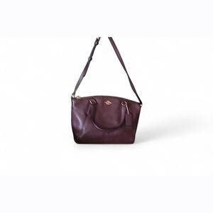 Coach Rich Brown Leather Crossbody Bag